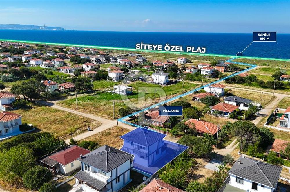 ÇANAKKALE BİGA'DA SİTE İÇERİSİNDE ULTRA LÜX FIRSAT VİLLA