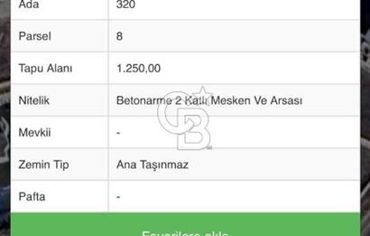 HACILAR'DA 1250M2 ARSA ÜZERİNDE ACİL SATILIK NATAMAM VİLLA