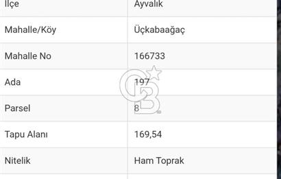 Ayvalık Altınovaya 5Km Mesafede 420 m²Arsa İçinde Kargir Köy Evi