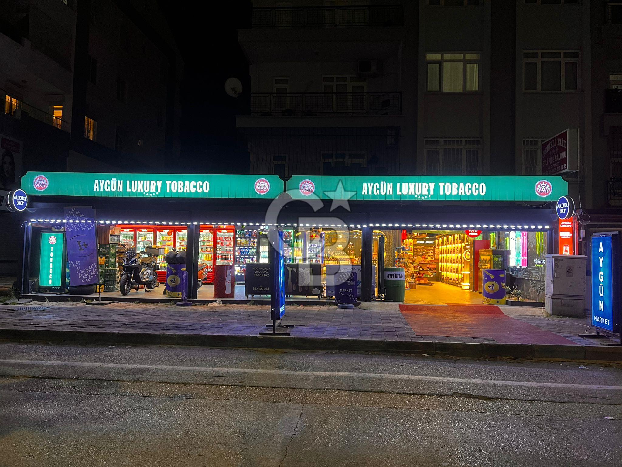 LARA ÇAĞLAYAN'DA YÜKSEK CİROLU DEVREN KİRALIK TEKEL MARKET
