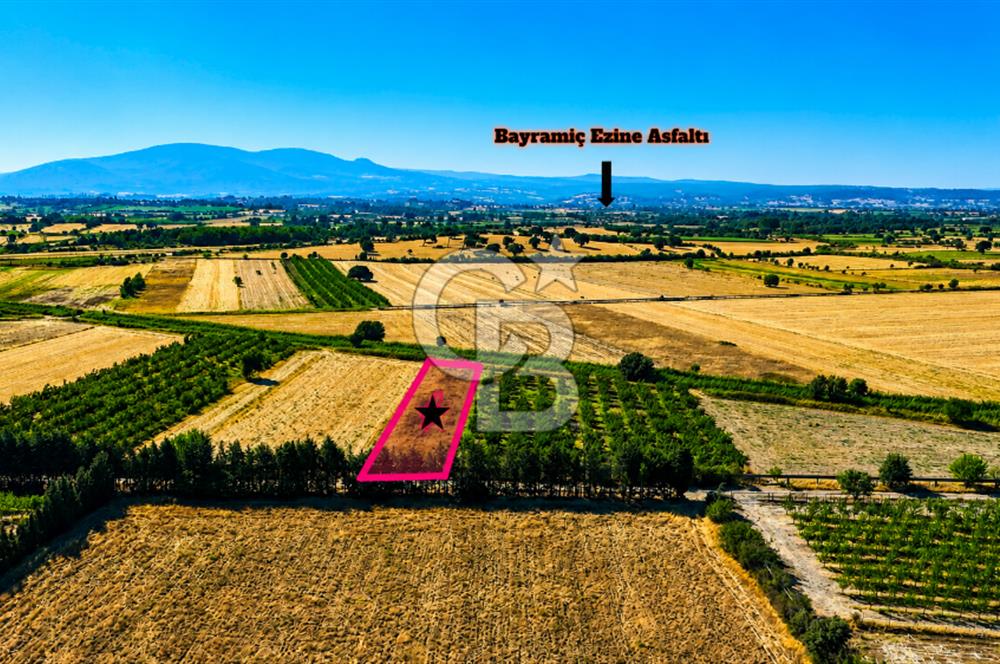 Çanakkale Bayramiç Ahmetçeli Köyü 1871 m2 Tarla