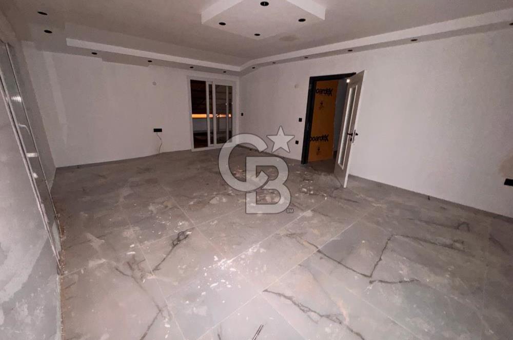 DİDİM MERKEZDE GENİŞ TERASLI 3+1 AYRI MUTFAK DUBLEKS 
