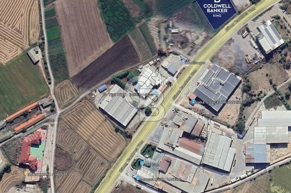 CB KİNG'DEN GÖNEN/KURTULUŞ MAHALLESİ 5222m² SATILIK TİCARİ ARSA