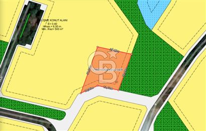 İZMİT KABAOĞLUNDA İMARLI 1450M² MANZARALI SATILIK ARSA