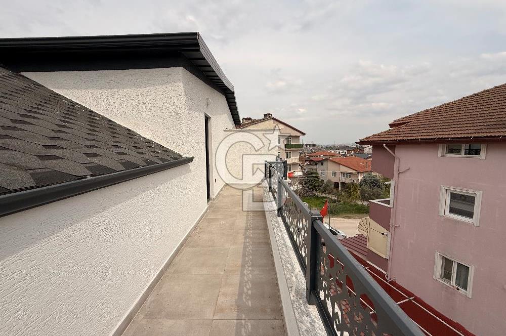 KOCAELİ GÖLCÜK YAZLIK GENİŞ SATILIK 3+1 ÇATI DUBLEKS DAİRE