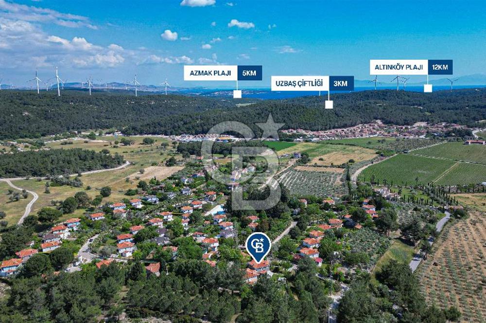 Kuşçular Yeşiloba Sitesi’nde Doğa İçinde Müstakil Satılık Villa