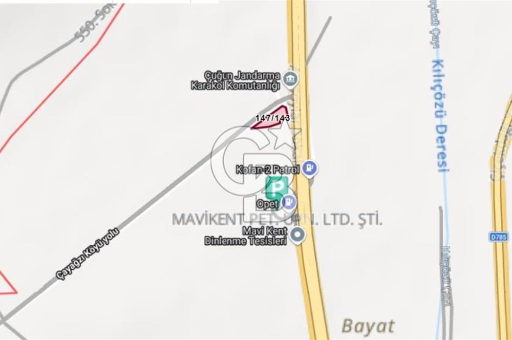 Kırşehir Merkez Örcün'de Yatırımlık Satılık Tarla