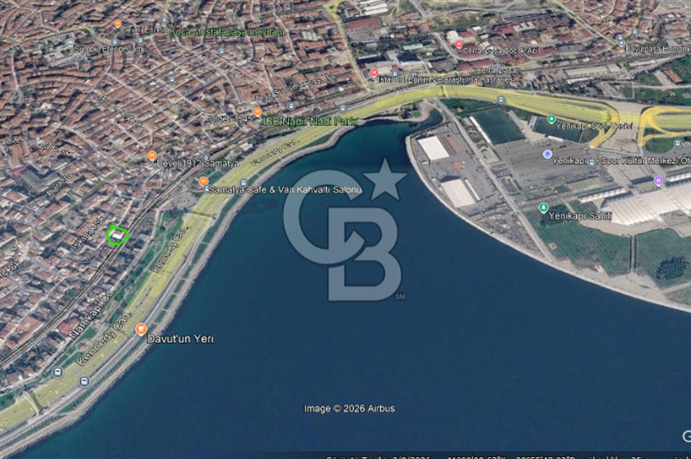 FATİH HACIHÜSEYİNAĞA, DENİZE 150M DENİZ MANZARALI 121M2 MÜSTAKİL