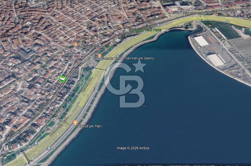 FATİH HACIHÜSEYİNAĞA, DENİZE 150M DENİZ MANZARALI 121M2 MÜSTAKİL