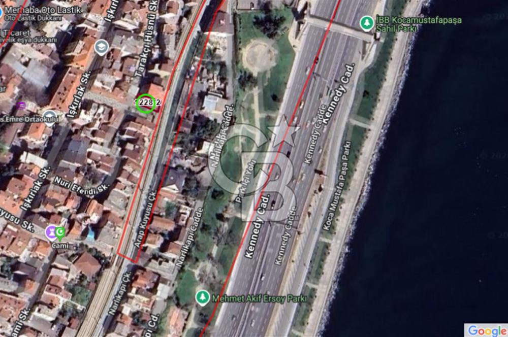 FATİH HACIHÜSEYİNAĞA, DENİZE 150M DENİZ MANZARALI 121M2 MÜSTAKİL