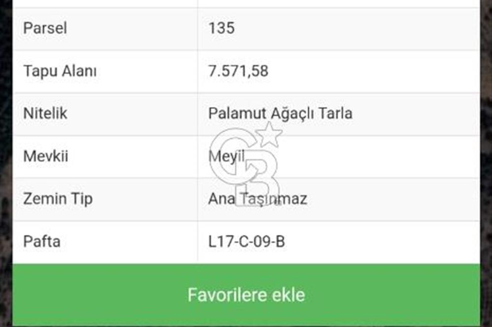 SEFERİHİSAR ORHANLI'DA SATILIK TARLA