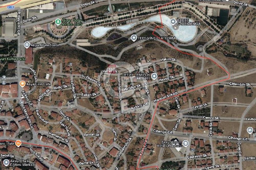 AKYURT BEYAZIT MAHALLESİNDE SATILIK ARSA HİSSESİ 131 m²