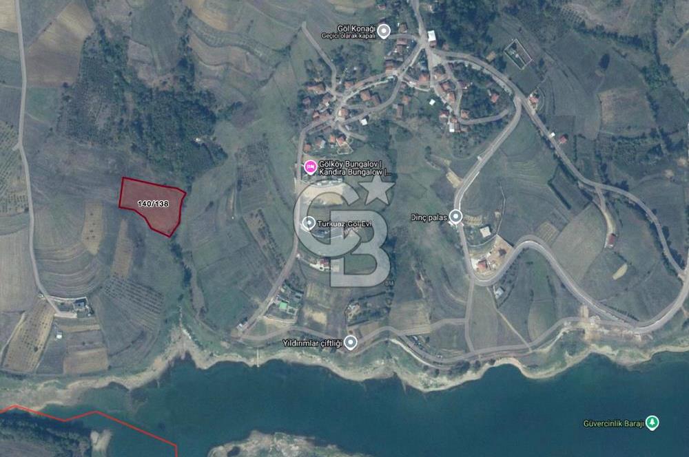Kocaeli Kandıra'da Göl Manzaralı Satılık Yatırımlık Tarla