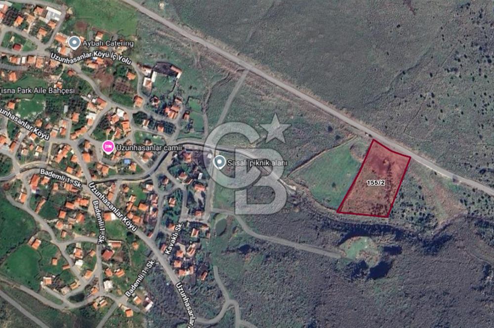 CB ODAKTAN Aliağa Uzunhasanlarda Yola Cephe 317m² Hisseli Tarla