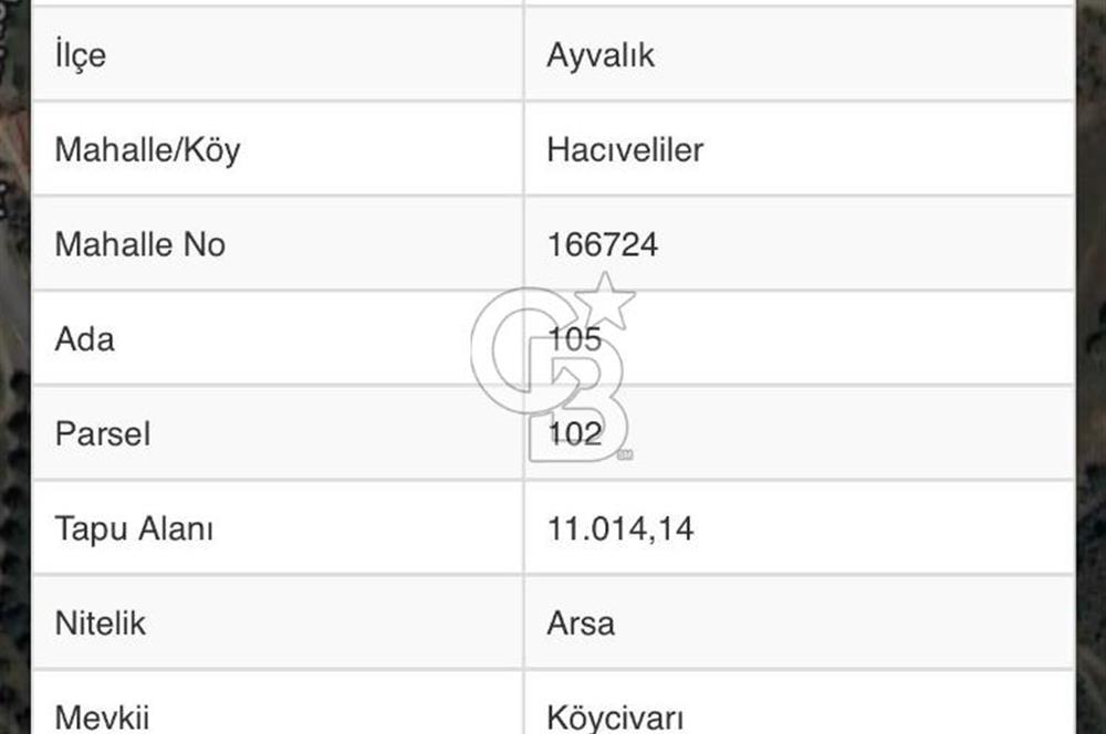 Ayvalıkta Doğayla İç İçe: Eko-Turizm İmarlı Projelik Eşsiz Arsa