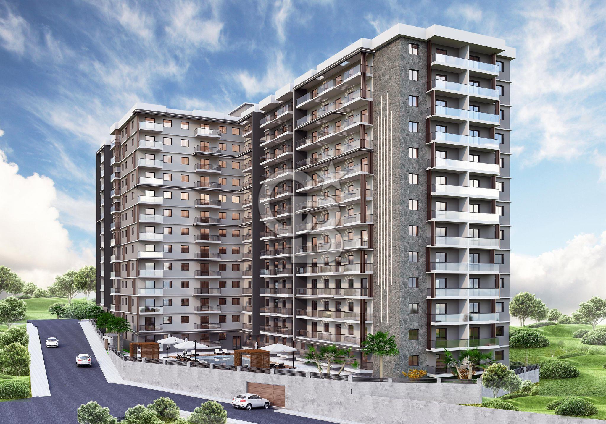 İZMİR MENEMEN KOYUNDERE'DE HAVUZLU SİTE 1+1 SATILIK DAİRE CB-PH