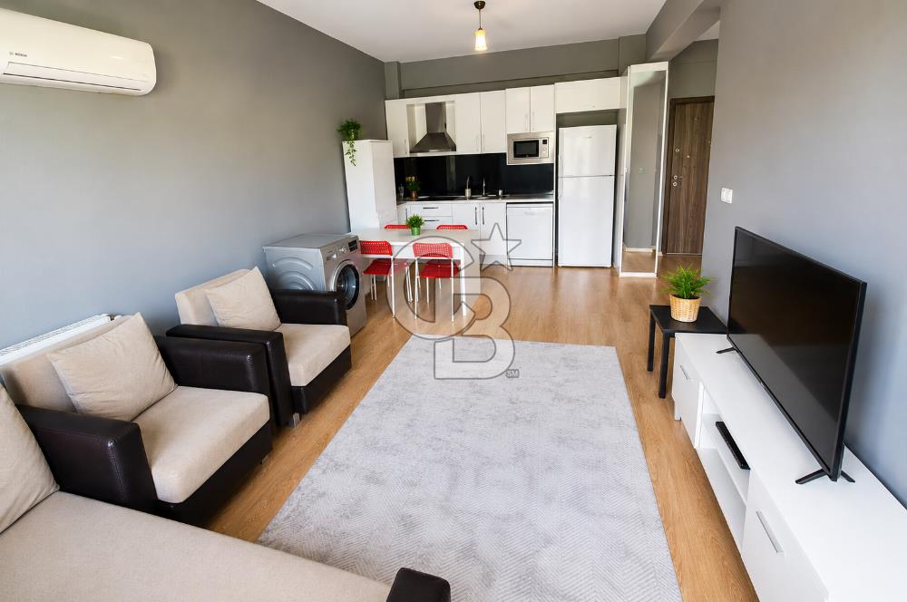 Torbalı Esen 11 Sitesinde 1+1_50m² Eşyalı Kiralık Daire