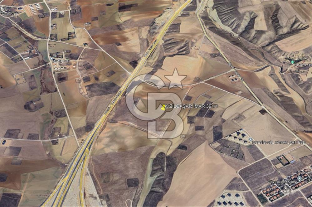 GÖLBAŞI KIZILÇAŞARDA VİLLA İMARLI 3000 m2 SATILIK ARSA