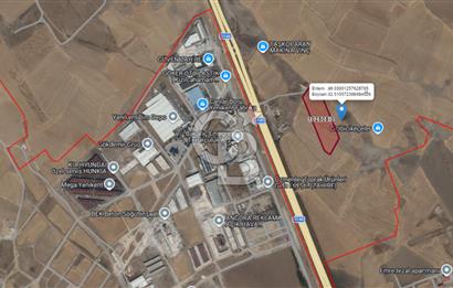 SİNCAN YENİKENT'TE SATILIK SANAYİ İMARLI 1.533 m2 ARSA