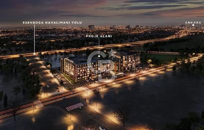 ESENBOĞA HAVALİMANI YAKINI NOUVA PORT SATILIK FIRSAT 1+1 DAİRE
