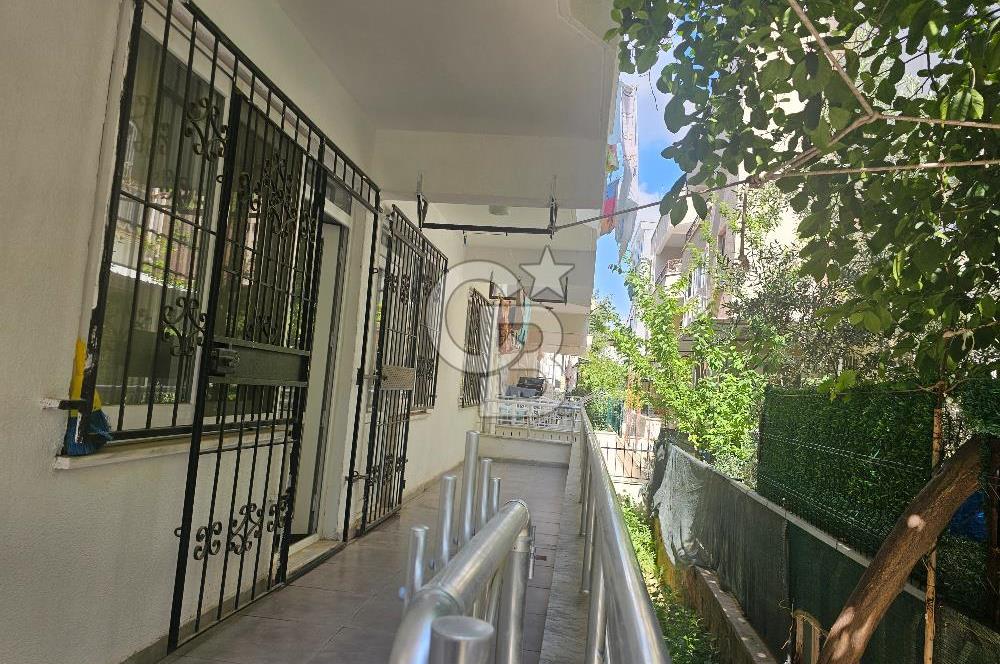 Didim Çamlık Mahallesinde 2+1 bahçe katı daire