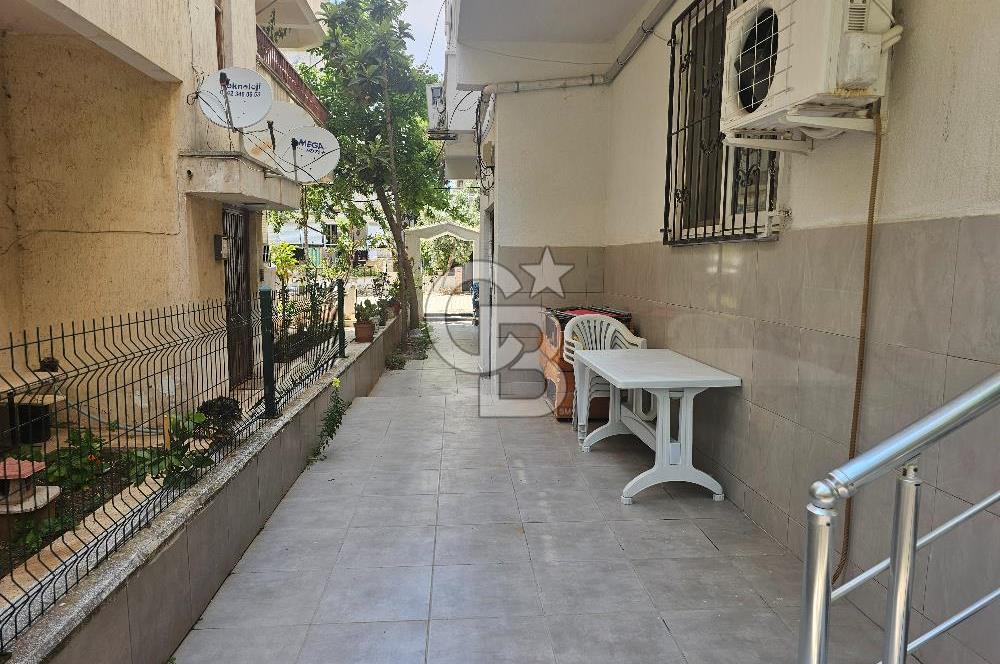 Didim Çamlık Mahallesinde 2+1 bahçe katı daire