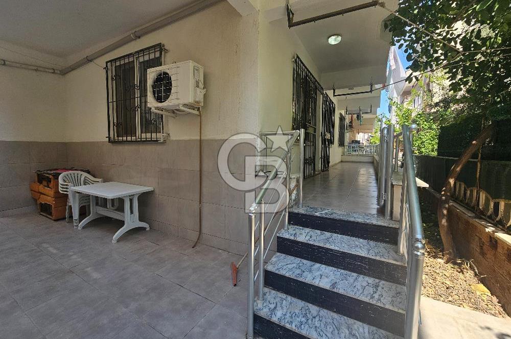 Didim Çamlık Mahallesinde 2+1 bahçe katı daire