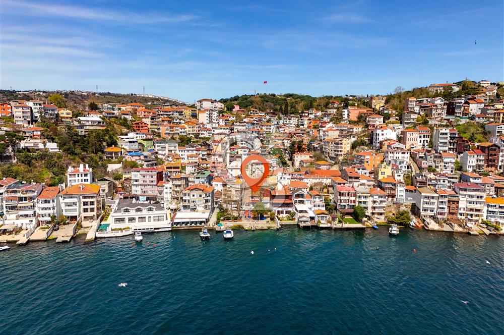Sarıyer'de Full Deniz Manzaralı 2 Adet Satılık Yol Yalısı