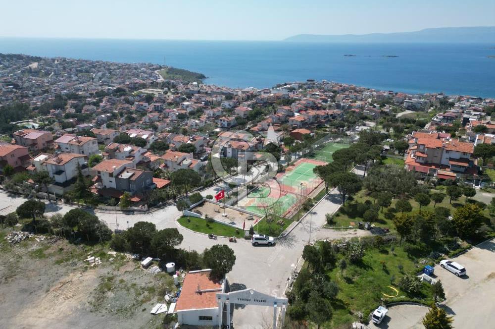 Seferihisar Akarca'da Panoramik Deniz Manzaralı 3+1 Villa