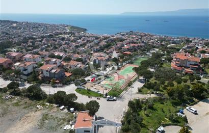 Seferihisar Akarca'da Panoramik Deniz Manzaralı 3+1 Villa
