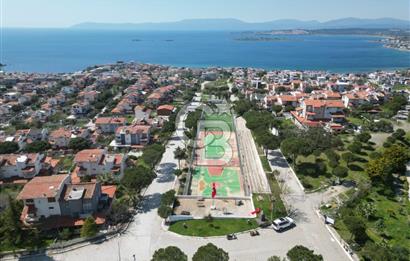 Seferihisar Akarca'da Panoramik Deniz Manzaralı 3+1 Villa
