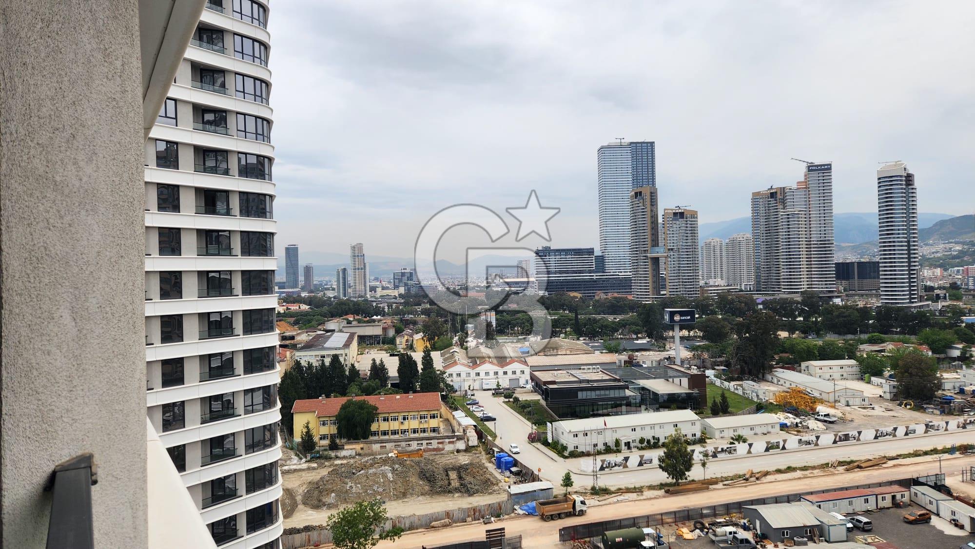EVORA İZMİR'DE BALKONLU 1+1 KİRALIK DAİRE