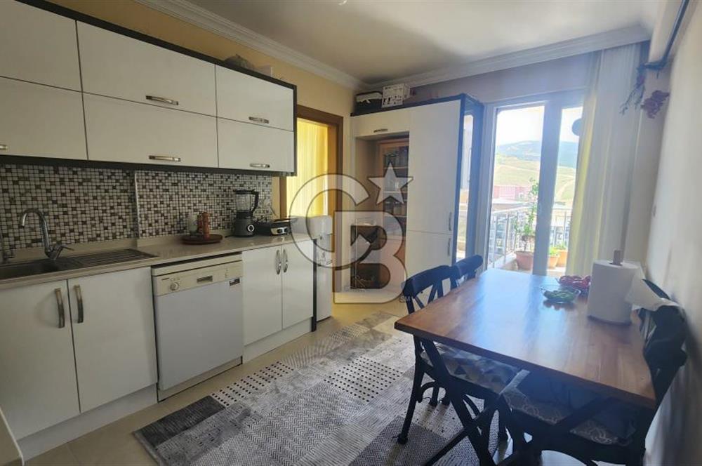 MENEMEN'DE DOĞA VE DENİZ MANZARALI SATILIK 3+1 DAİRE