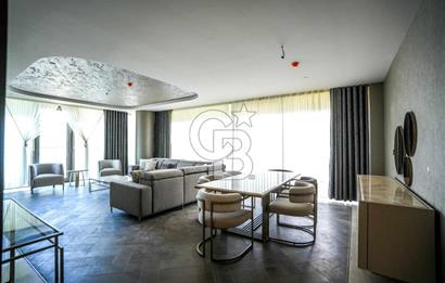 YEDİ MAVİ'DE  DENİZ MANZARALI KİRALIK EŞYALI LÜKS 5+1 DAİRE 