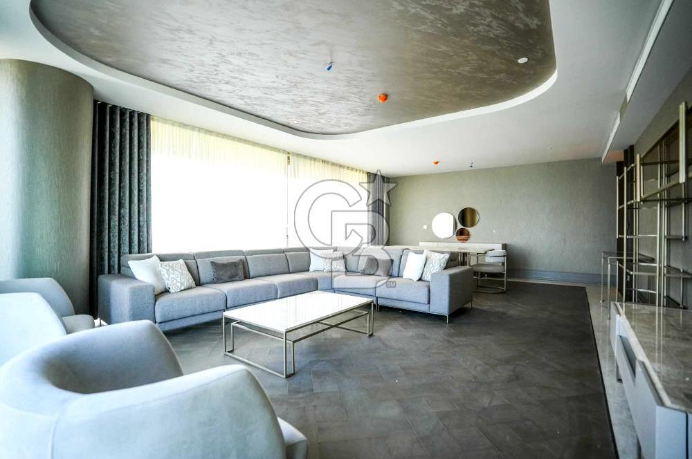 YEDİ MAVİ'DE  DENİZ MANZARALI KİRALIK EŞYALI LÜKS 5+1 DAİRE 