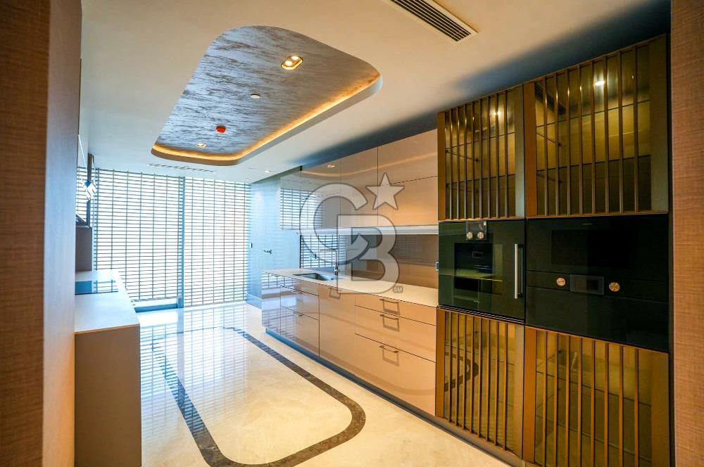 YEDİ MAVİ'DE  DENİZ MANZARALI KİRALIK EŞYALI LÜKS 5+1 DAİRE 