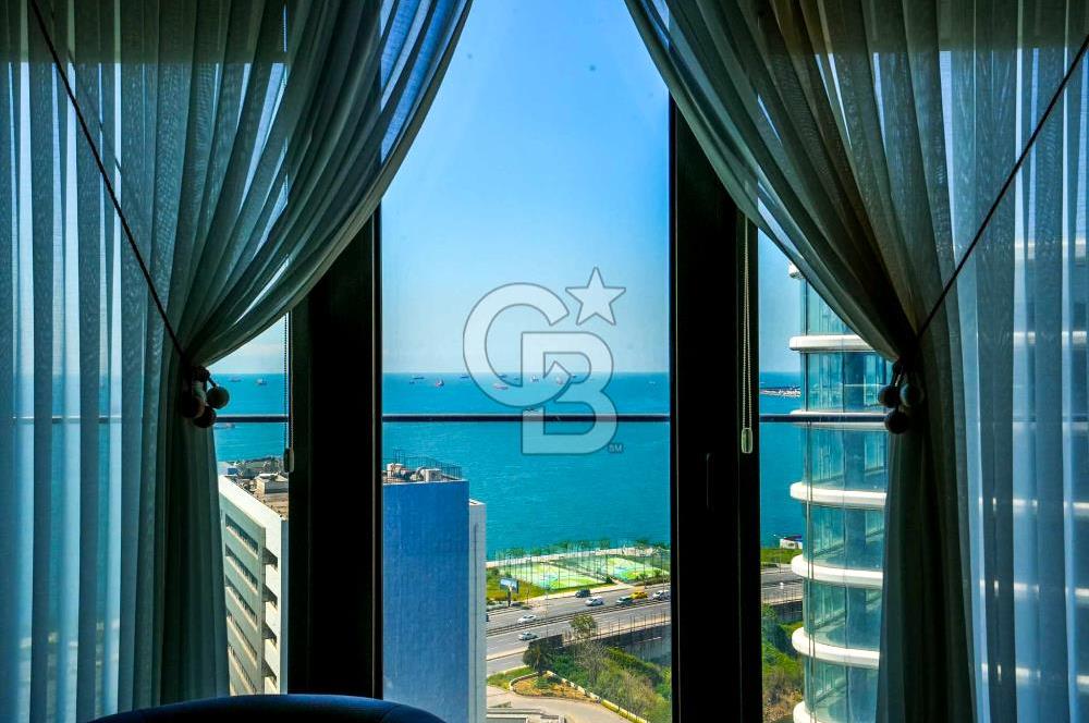 YEDİ MAVİ'DE  DENİZ MANZARALI KİRALIK EŞYALI LÜKS 5+1 DAİRE 