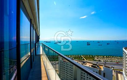YEDİ MAVİ'DE  DENİZ MANZARALI KİRALIK EŞYALI LÜKS 5+1 DAİRE 