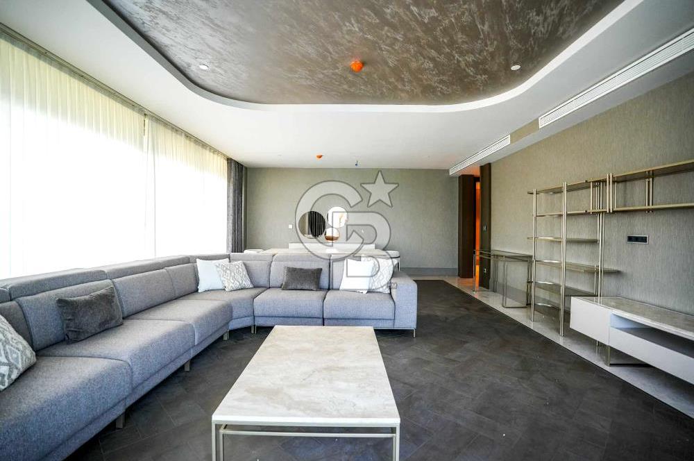 YEDİ MAVİ'DE  DENİZ MANZARALI KİRALIK EŞYALI LÜKS 5+1 DAİRE 