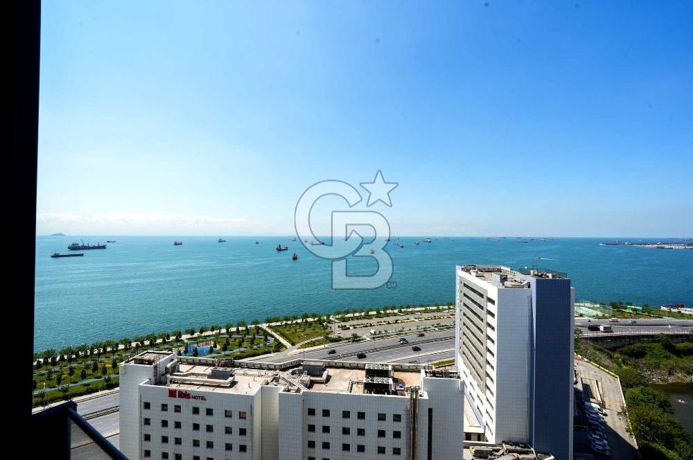 YEDİ MAVİ'DE  DENİZ MANZARALI KİRALIK EŞYALI LÜKS 5+1 DAİRE 