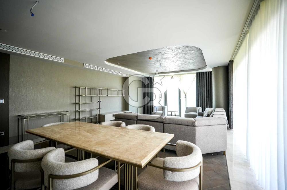 YEDİ MAVİ'DE  DENİZ MANZARALI KİRALIK EŞYALI LÜKS 5+1 DAİRE 