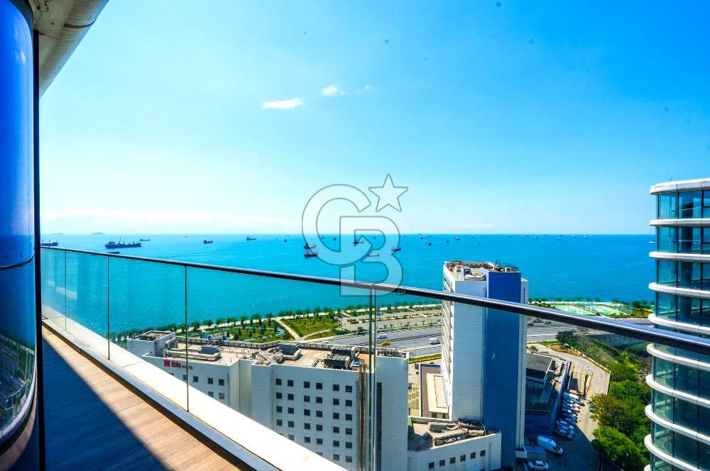 YEDİ MAVİ'DE  DENİZ MANZARALI KİRALIK EŞYALI LÜKS 5+1 DAİRE 