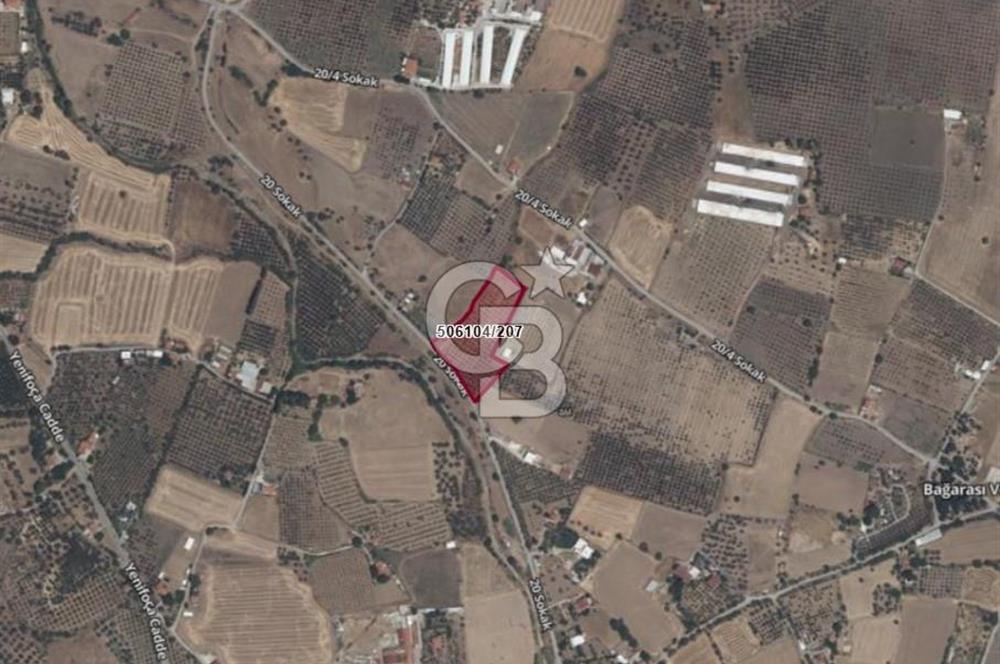 YENİBAĞARASI’NDA ASFALT YOLA CEPHELİ İMARA 500 M. SATILIK TARLA