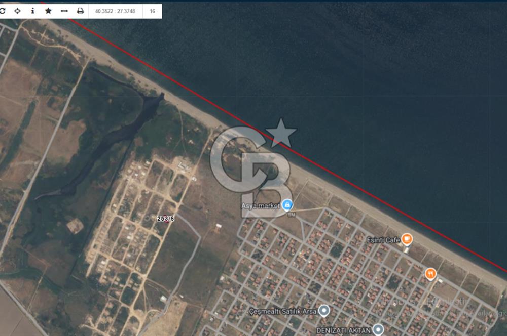 CB CITY'DEN ÇANAKKALE BİGA'DA SATILIK ARSA
