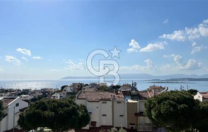 Seferihisar Akarca'da Panoramik Deniz Manzaralı 3+1 Villa