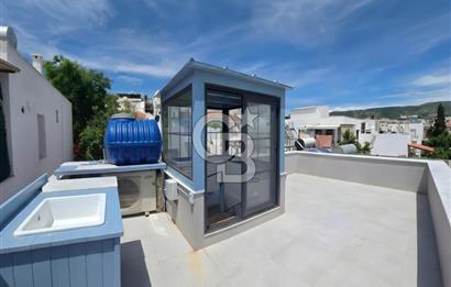 BODRUM YENİKÖY'DE MARİNA MANZARALI TİCARİ KULLANIMA UYGUN 2+1
