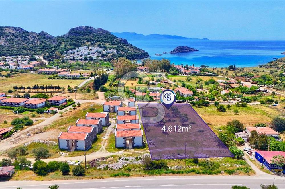 Datça Emecik'te Satılık İnşaata Hazır Otel Arsası