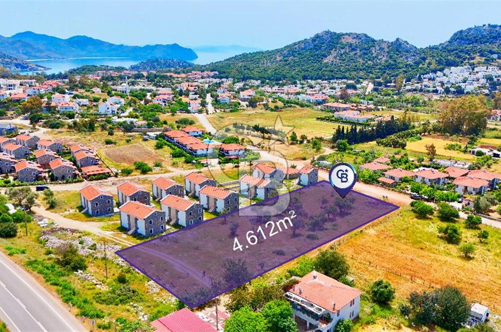 Datça Emecik'te Satılık İnşaata Hazır Otel Arsası
