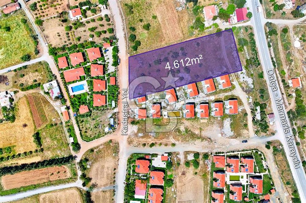 Datça Emecik'te Satılık İnşaata Hazır Otel Arsası
