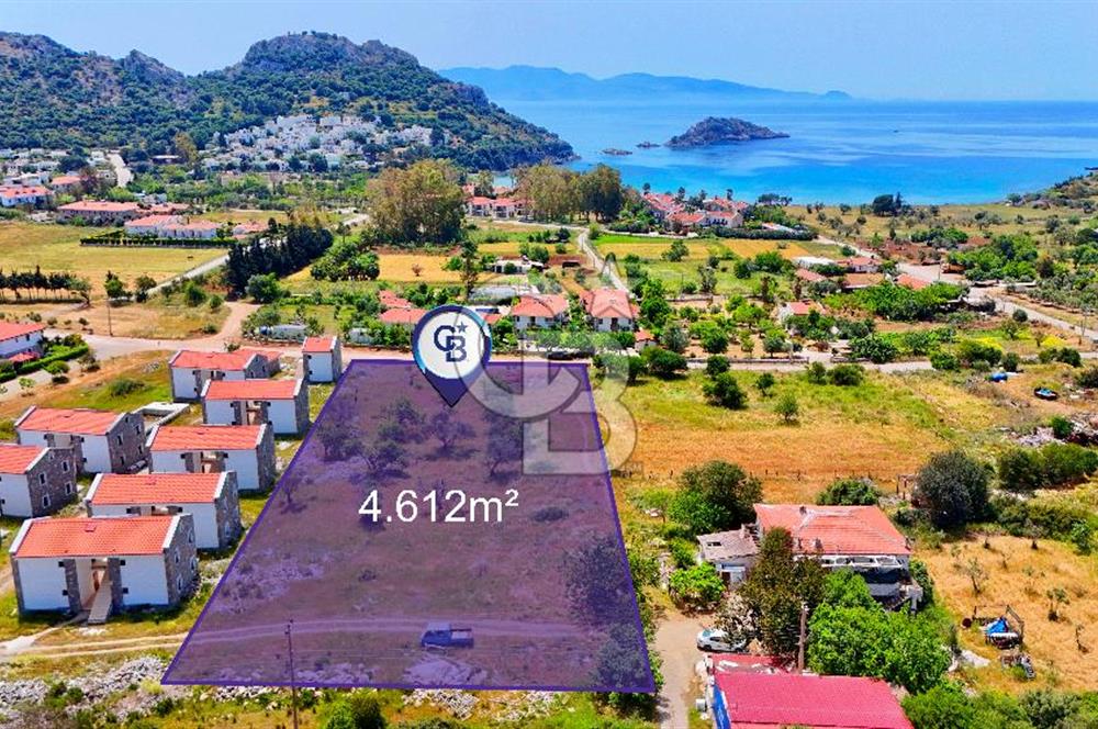 Datça Emecik'te Satılık İnşaata Hazır Otel Arsası